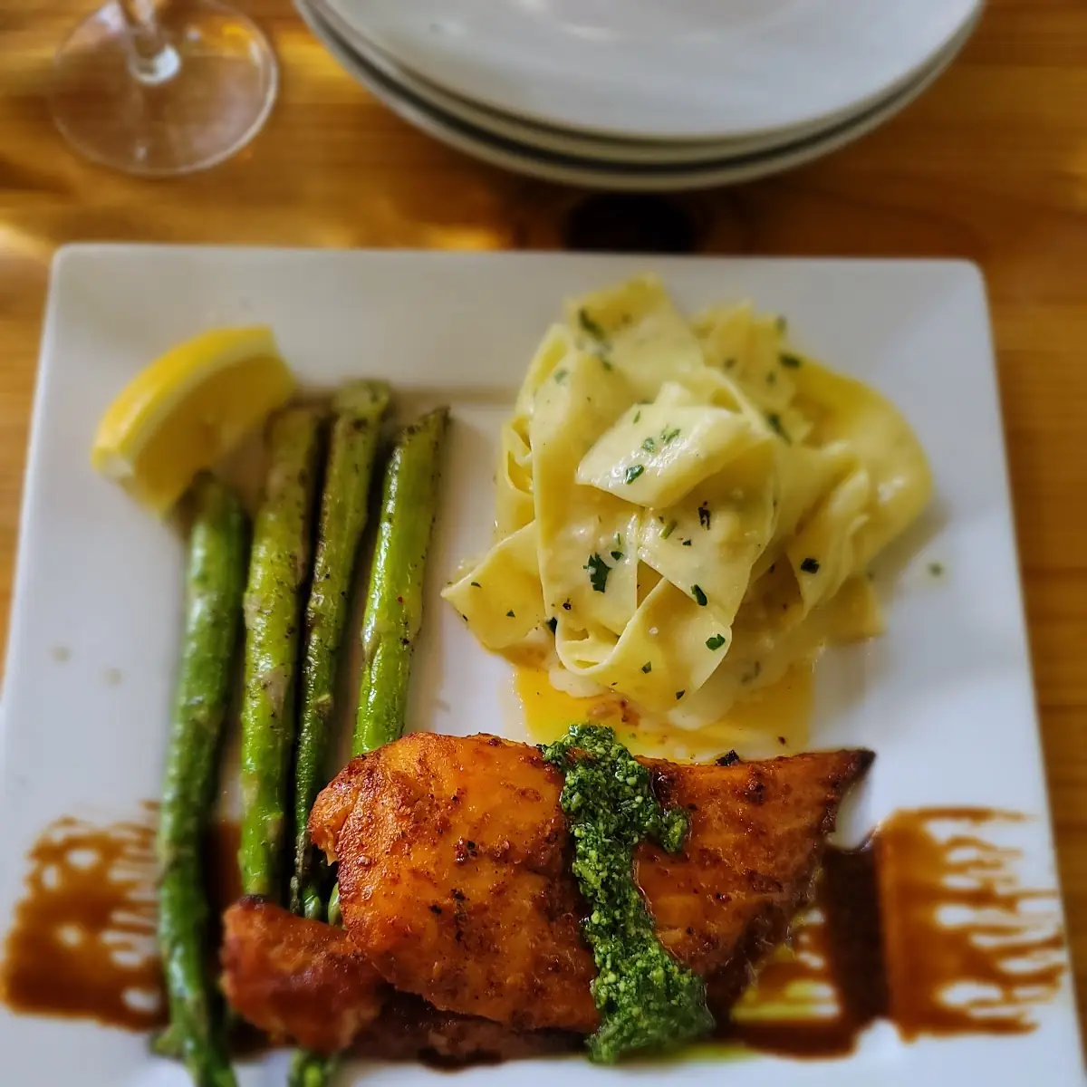 Raspberry Glazed Salmon