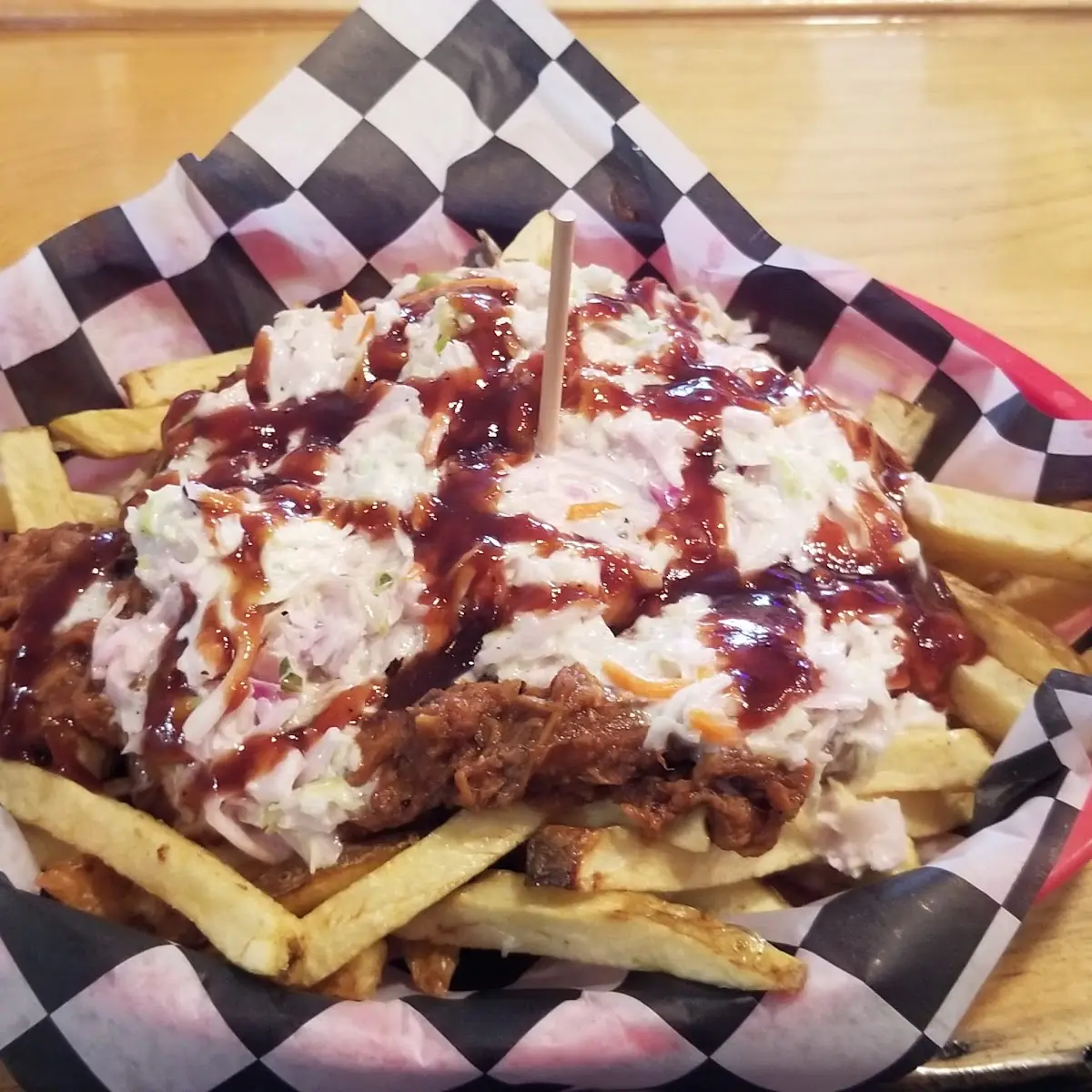 Pulled Pork & Coleslaw Fries