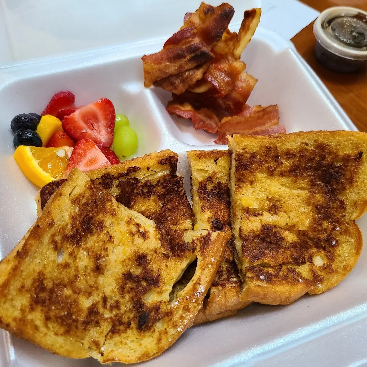 French Toast with Fresh Fruit