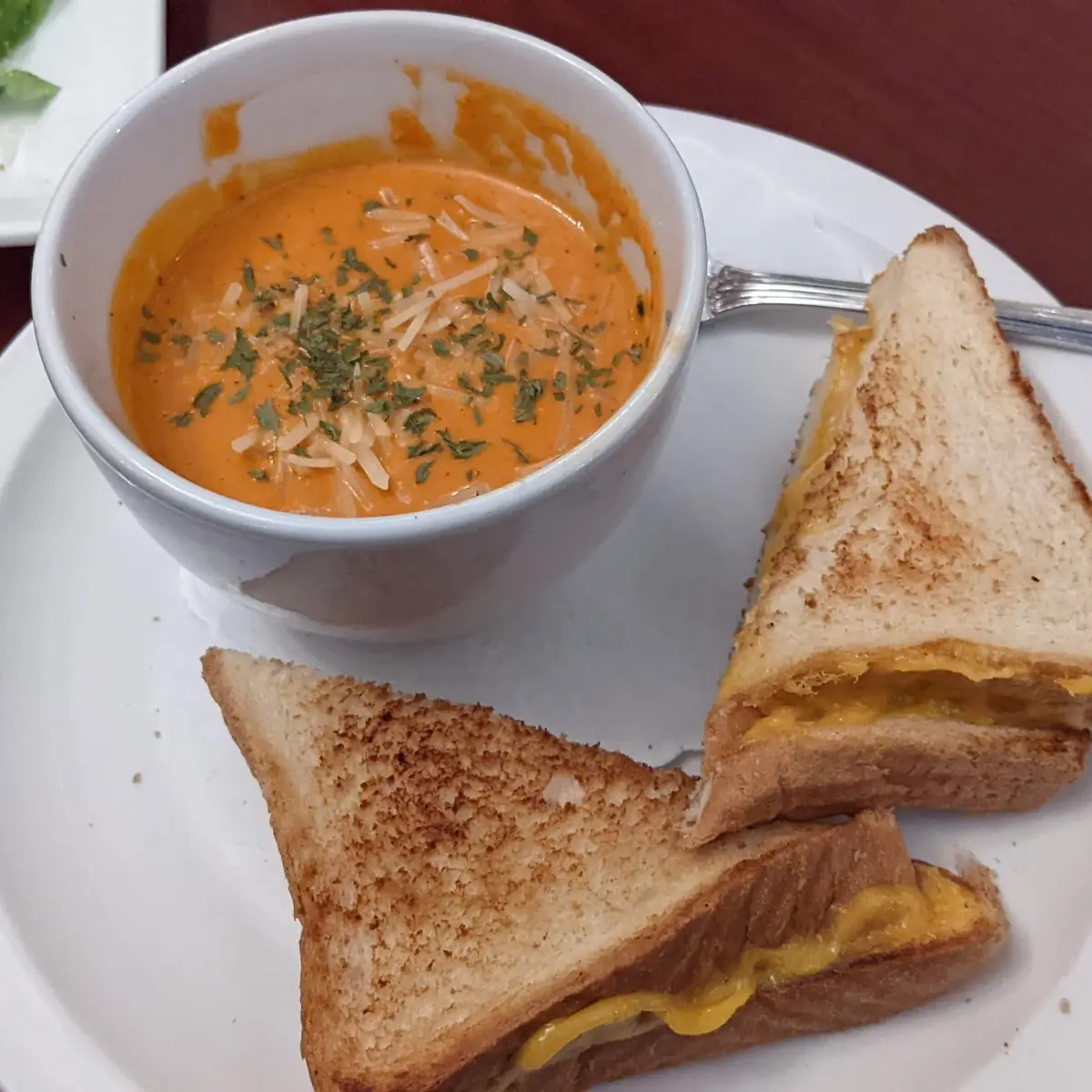 Tomato Soup and Grilled Cheese