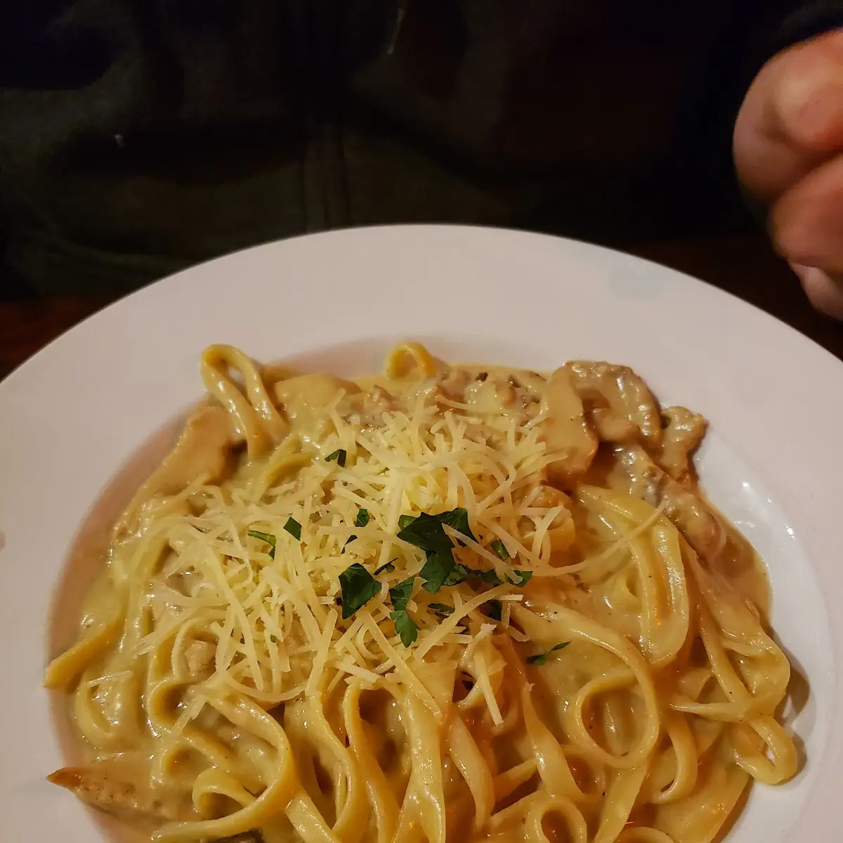 Chicken Fettuccine Alfredo