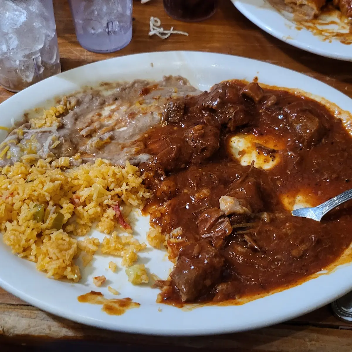 Enchiladas and Chile Relleno