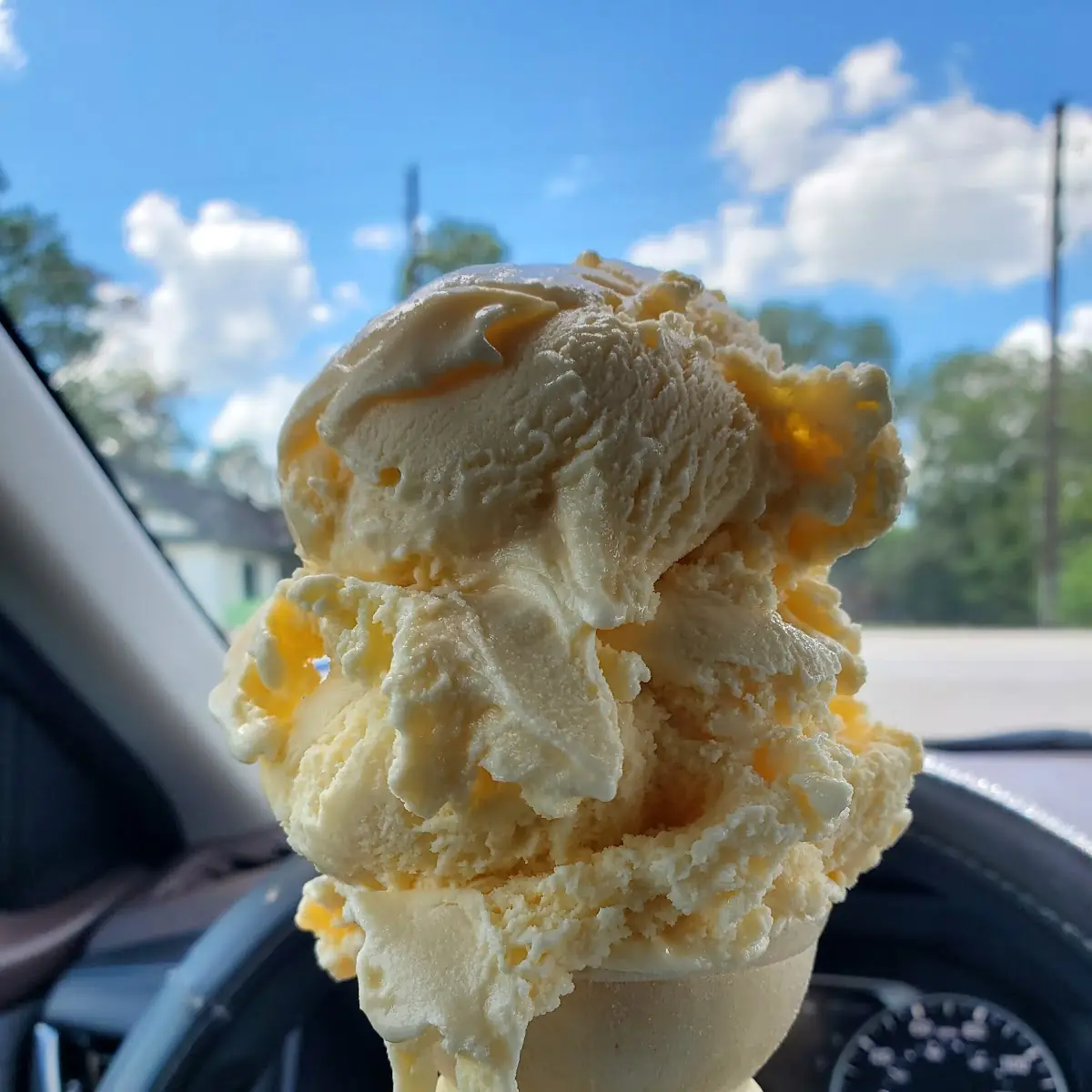 Two Scoop of Ice Cream Cone