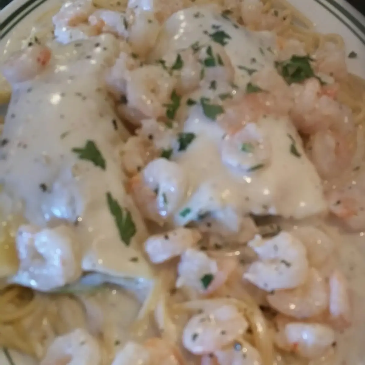 Shrimp Alfredo