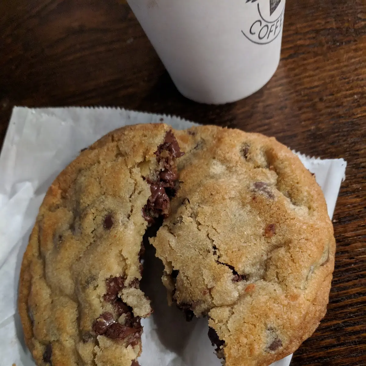 Chewy Chocolate Chip Cookie