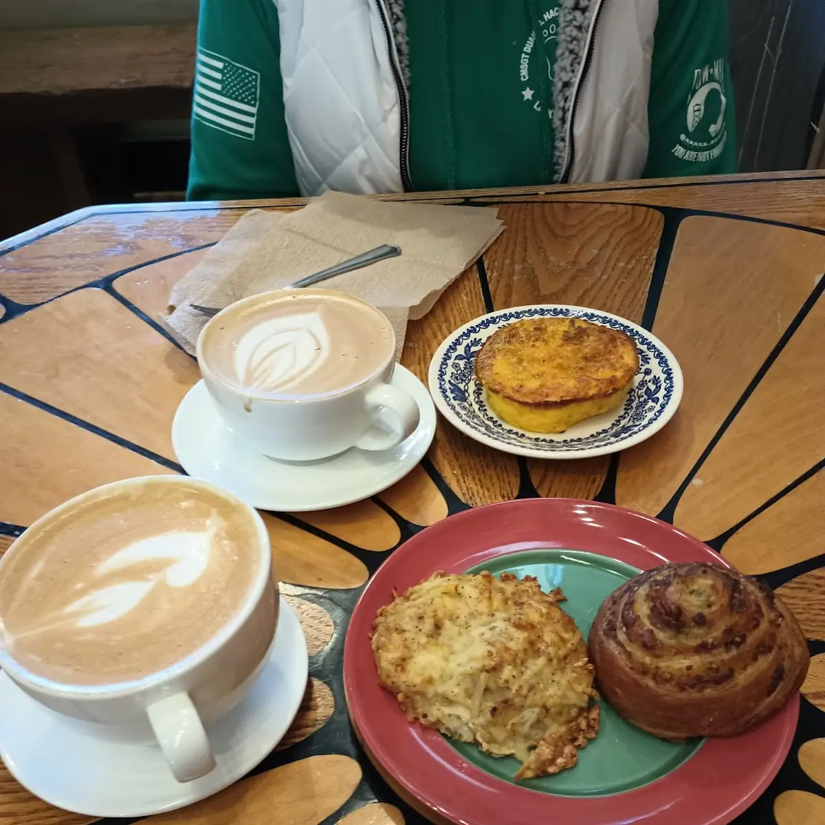 Haystack Bacon Artichoke and Cream Cheese Pinwheel and Bacon and Cheese Frittata