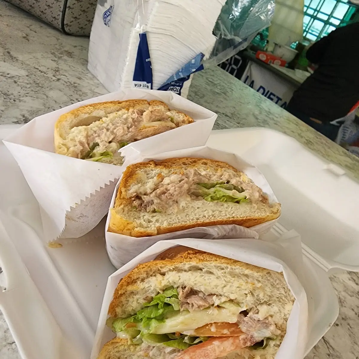 Sándwich de Atún