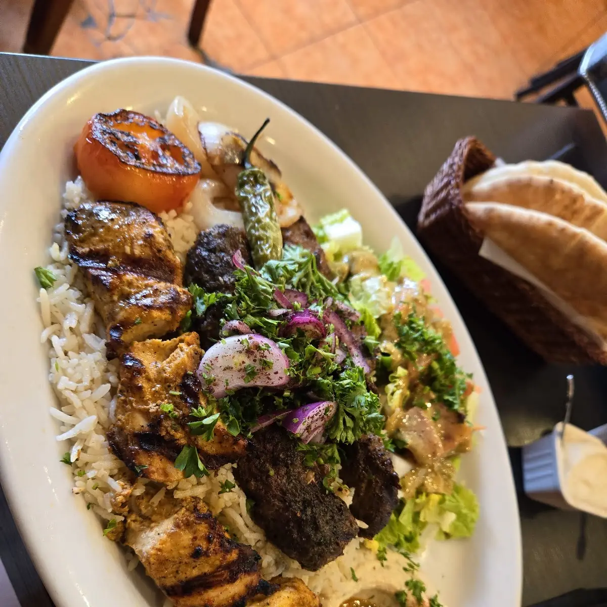Chicken Shawarma Plate