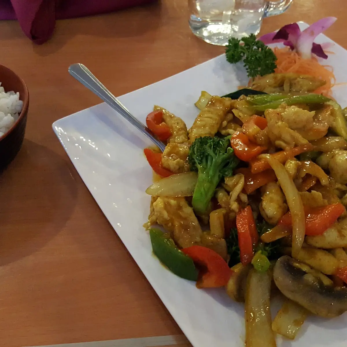 Chicken w Mixed Vegetables