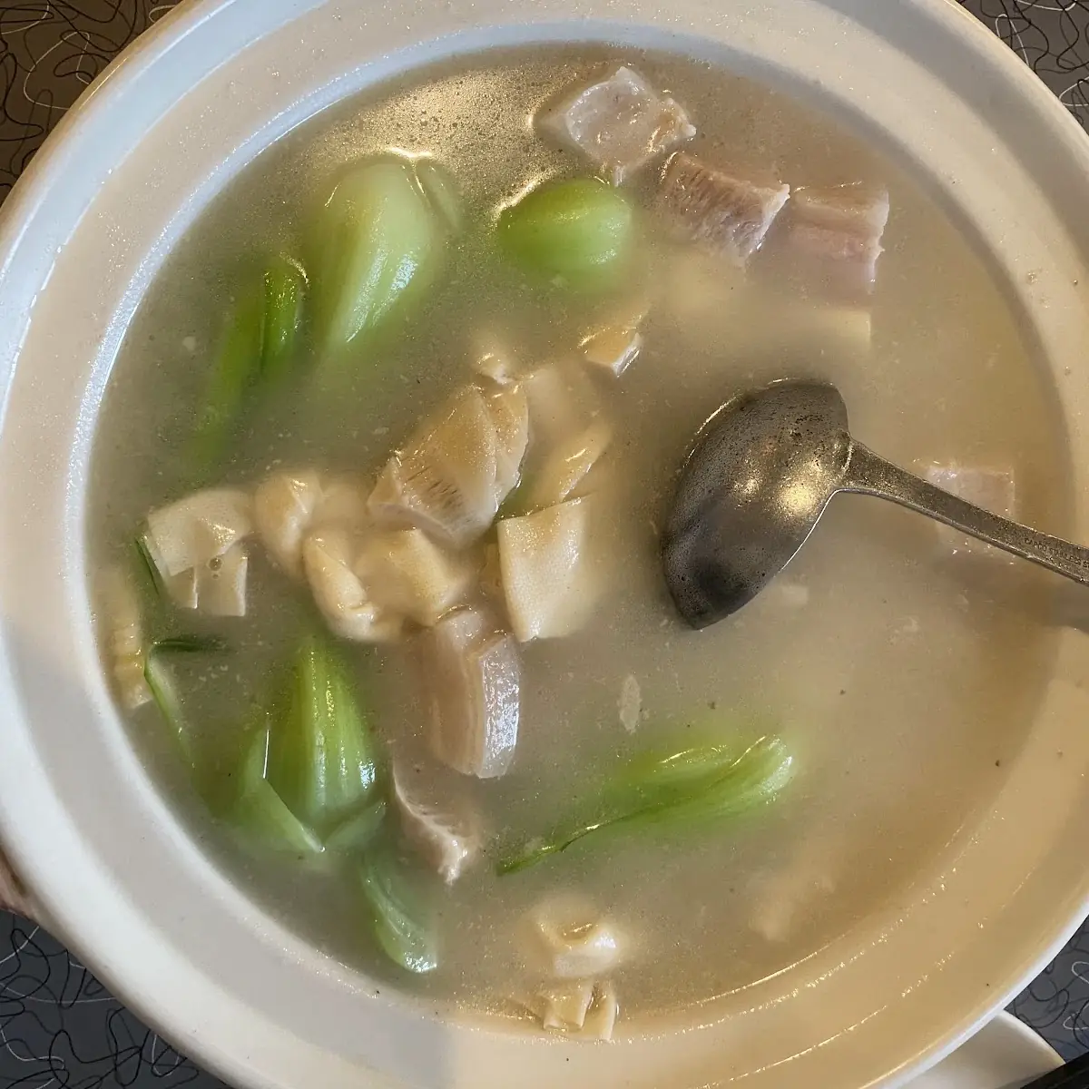 Pork Shank Soup with Bamboo