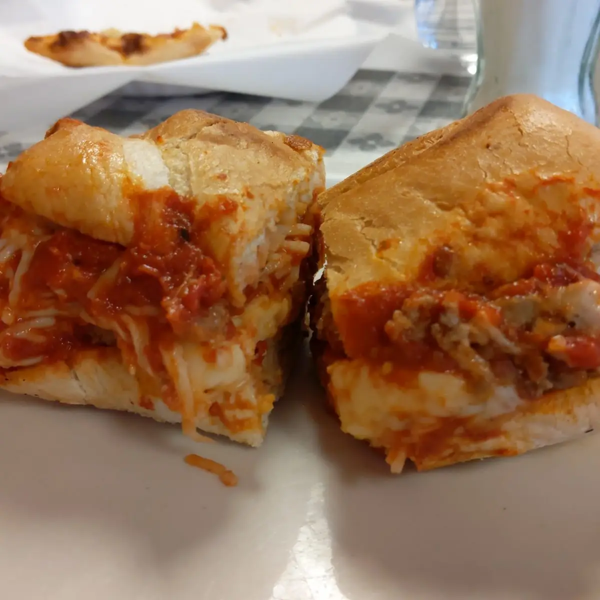 Hot Sicilian Sandwich