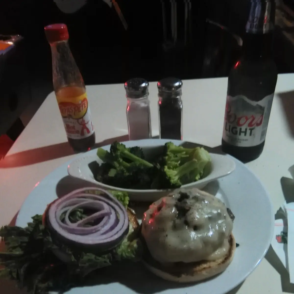 Mushroom & Swiss Burger