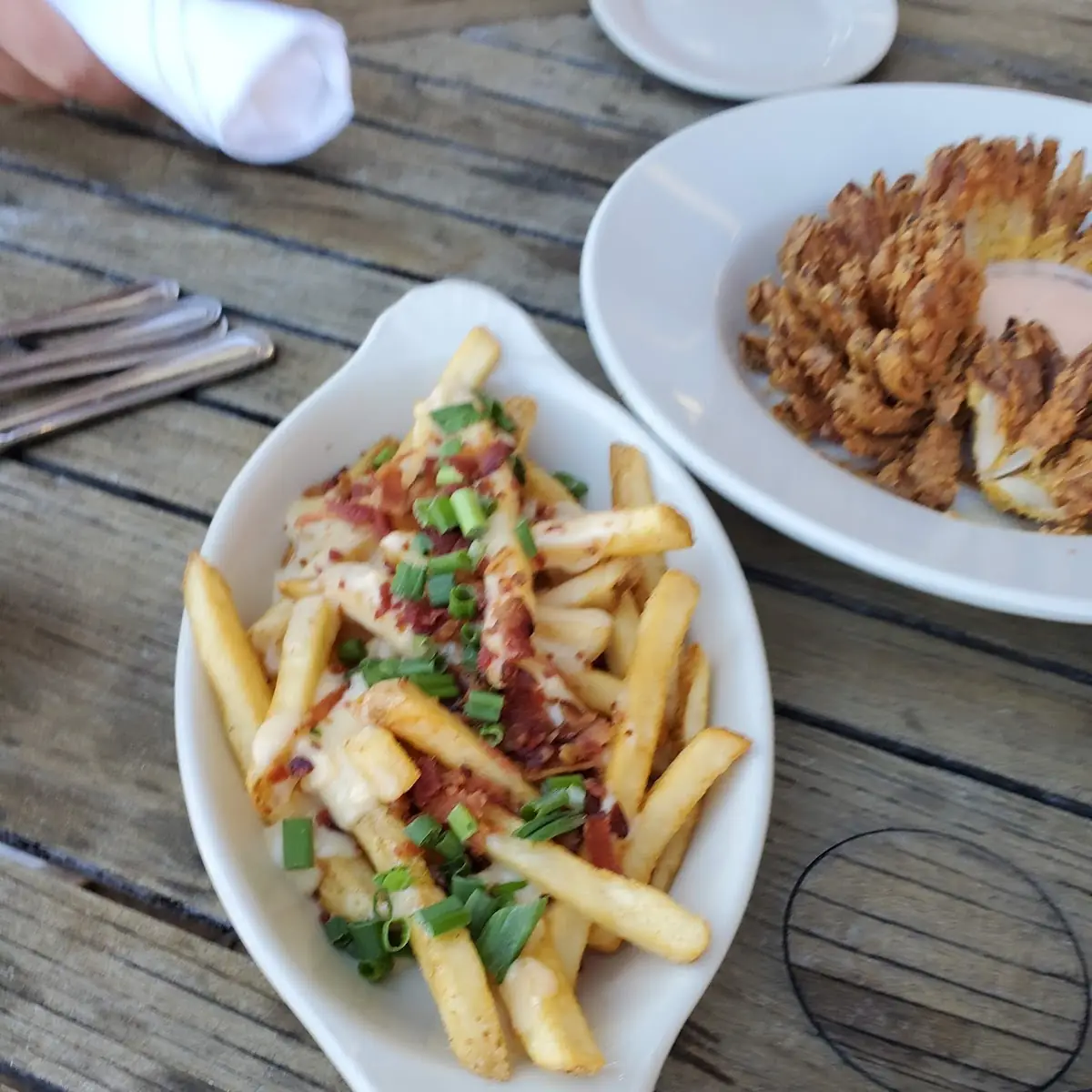 Bacon Gouda Fries