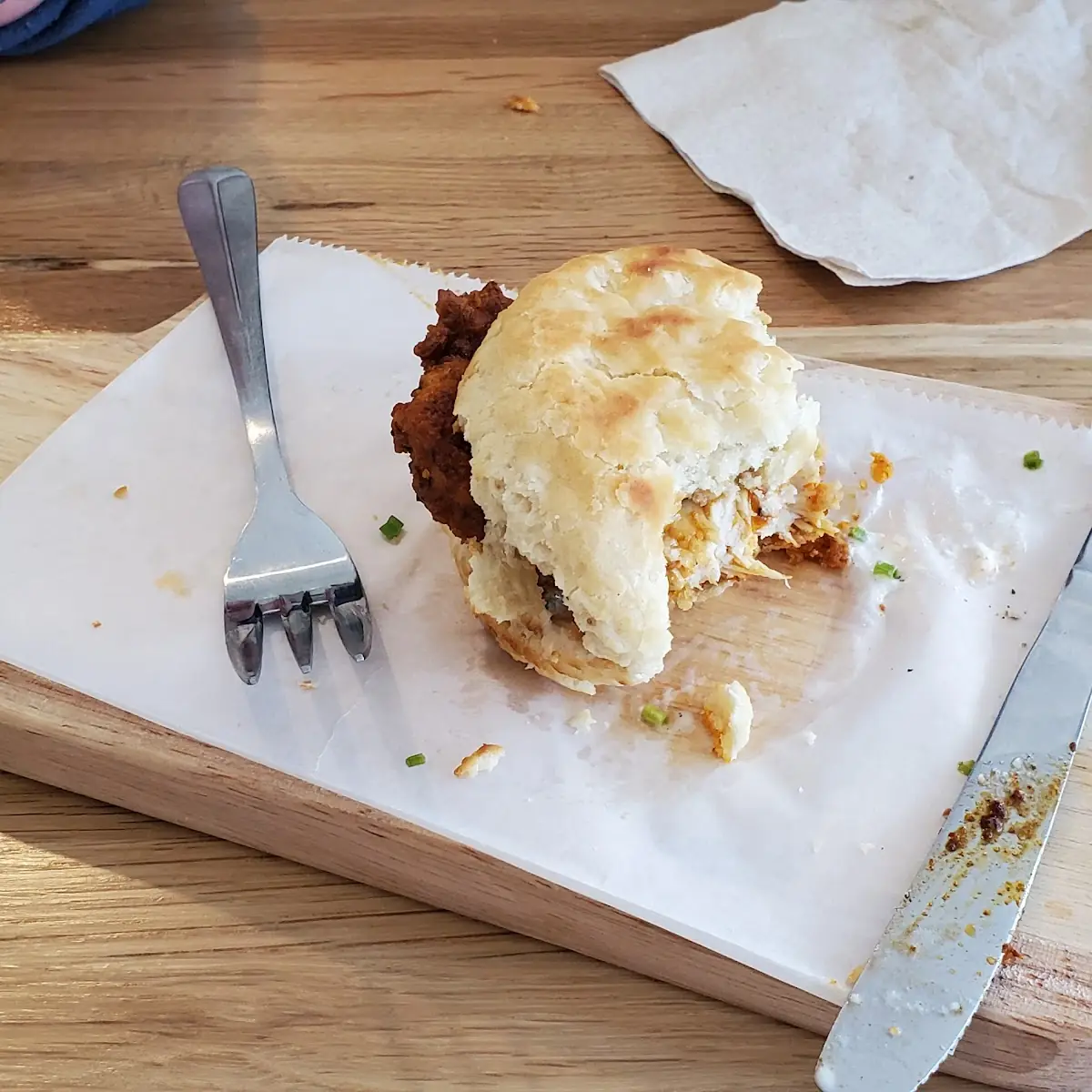 Chicken Breakfast Sandwich