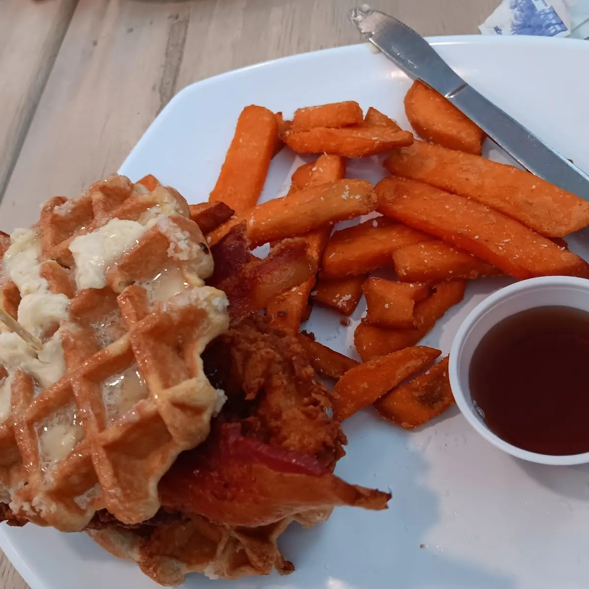 Chicken & Waffle Sandwich