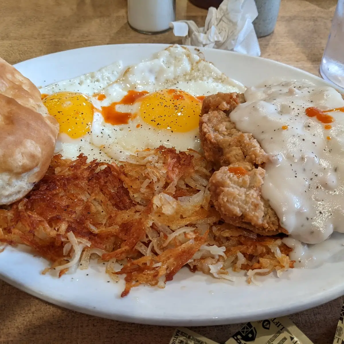 Country Fried Steak Breakfast