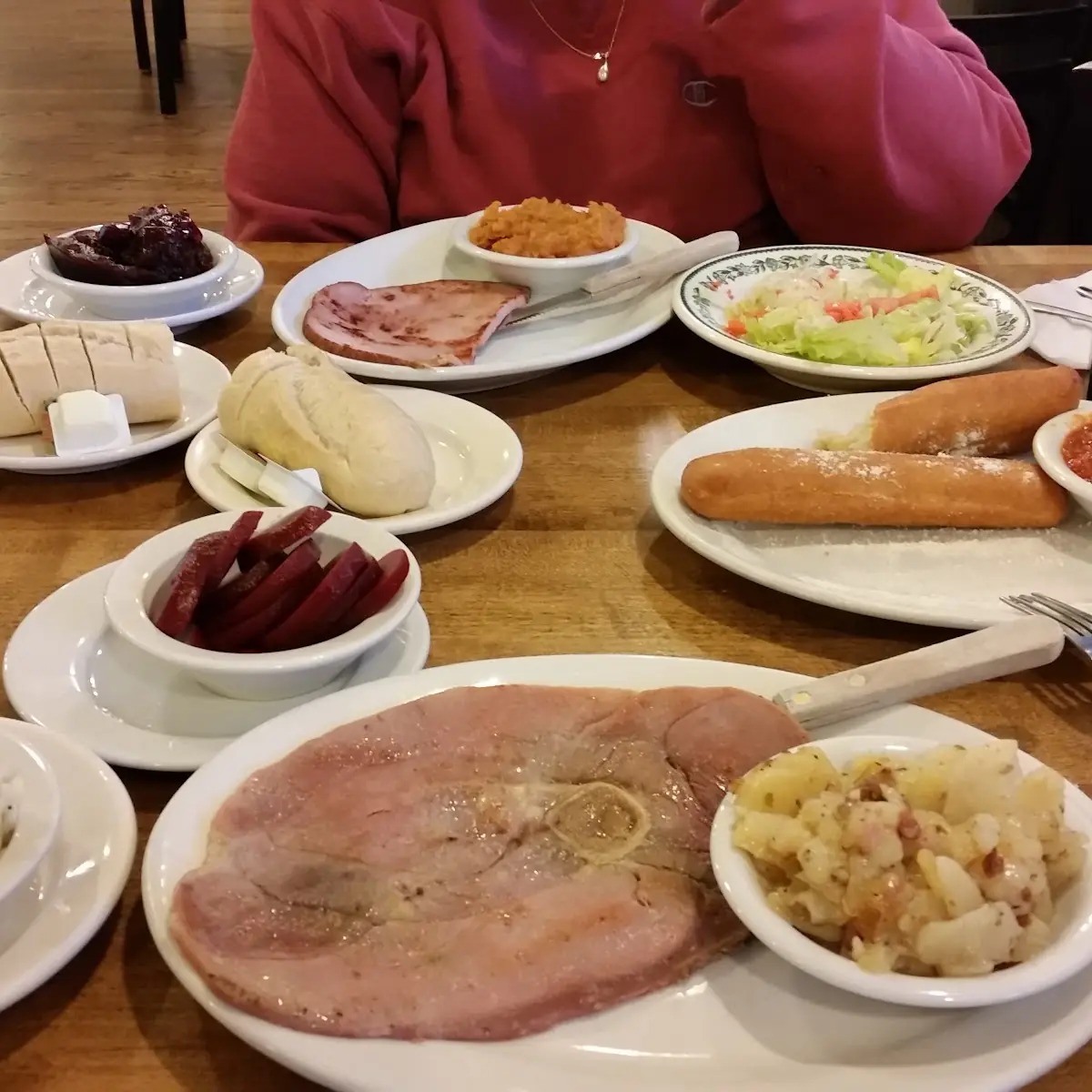 Ham and German Potato Salad