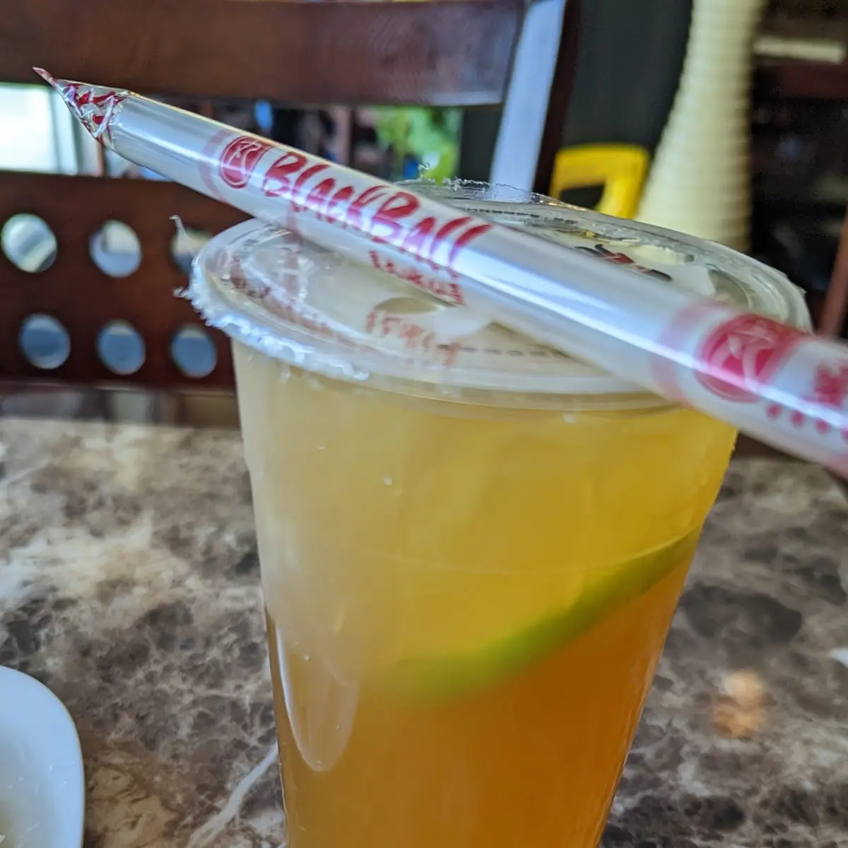 Lychee Tea with Lychee Jelly