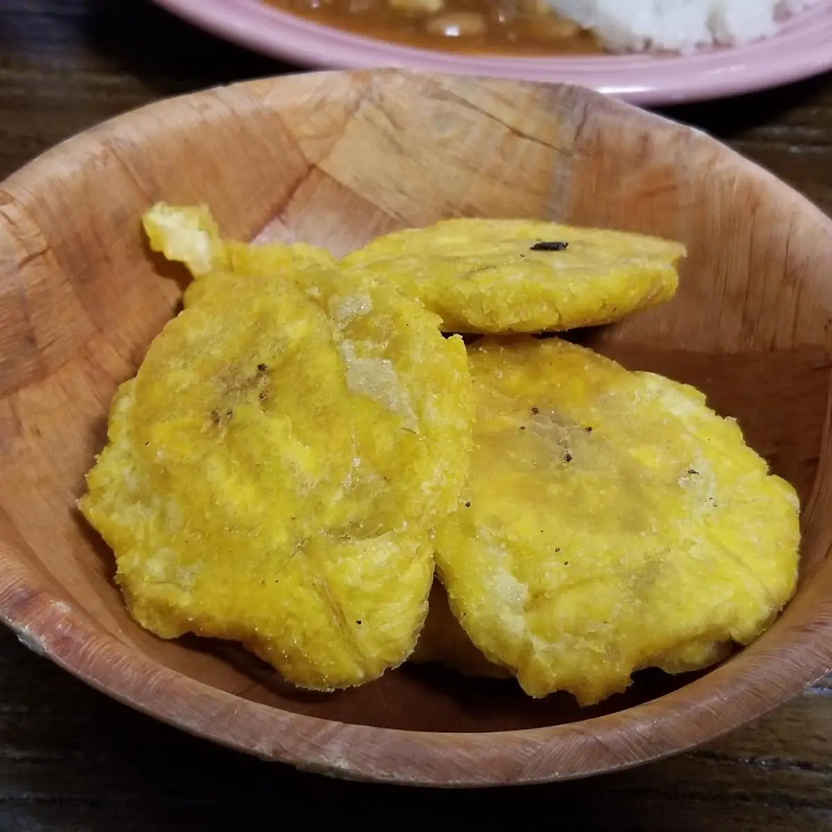 Fried Green Plantains