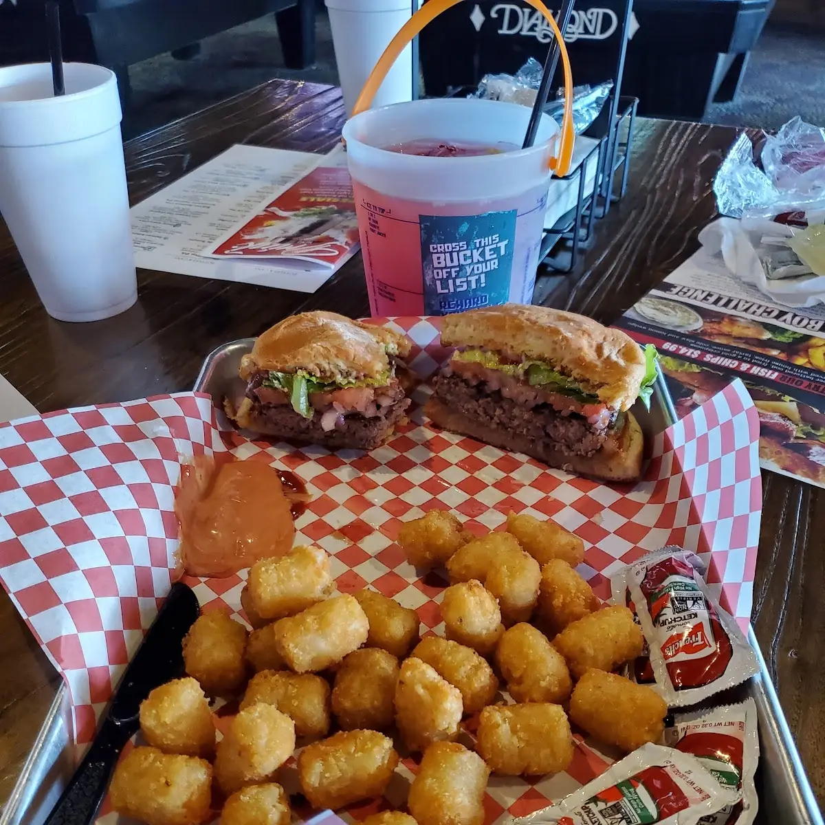 Bacon Double Cheeseburger Tots