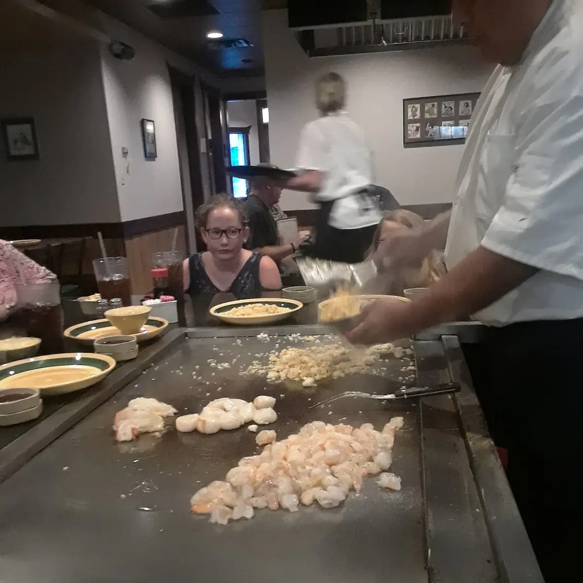Hibachi Scallops