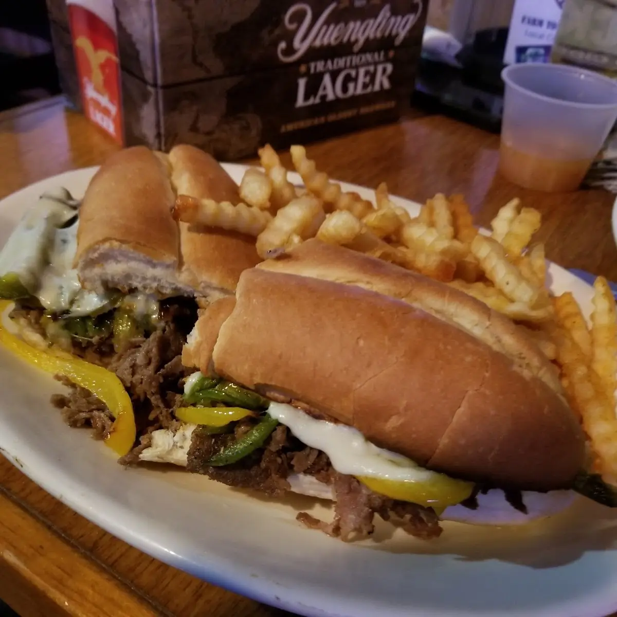 Philly Cheese Steak and Fries