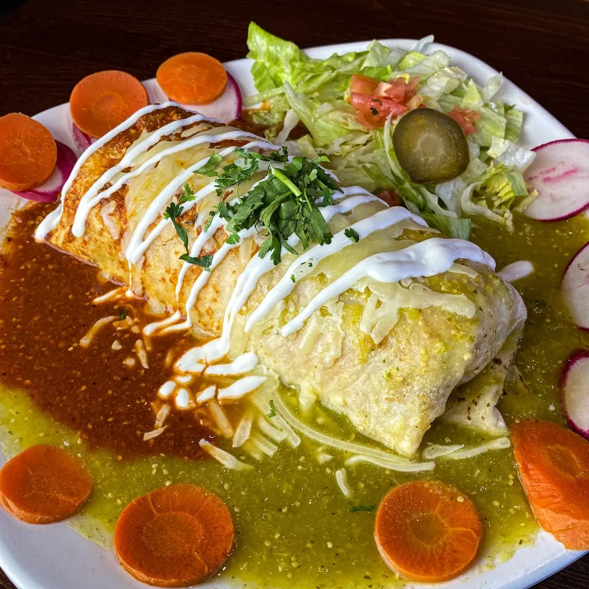 Shrimp Wet Burrito