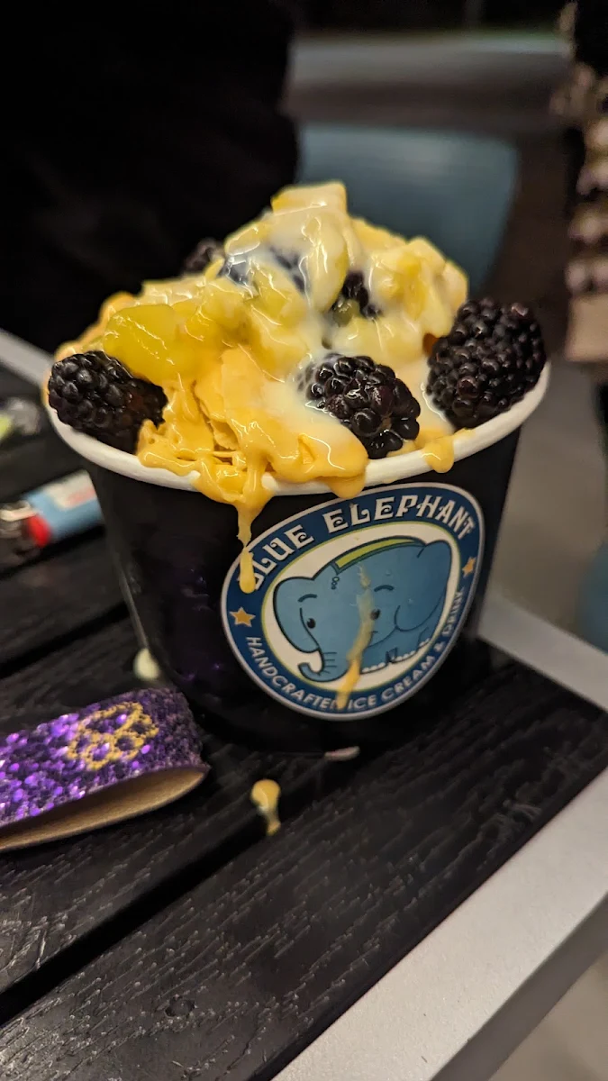 Mango Tango Rolled Ice Cream