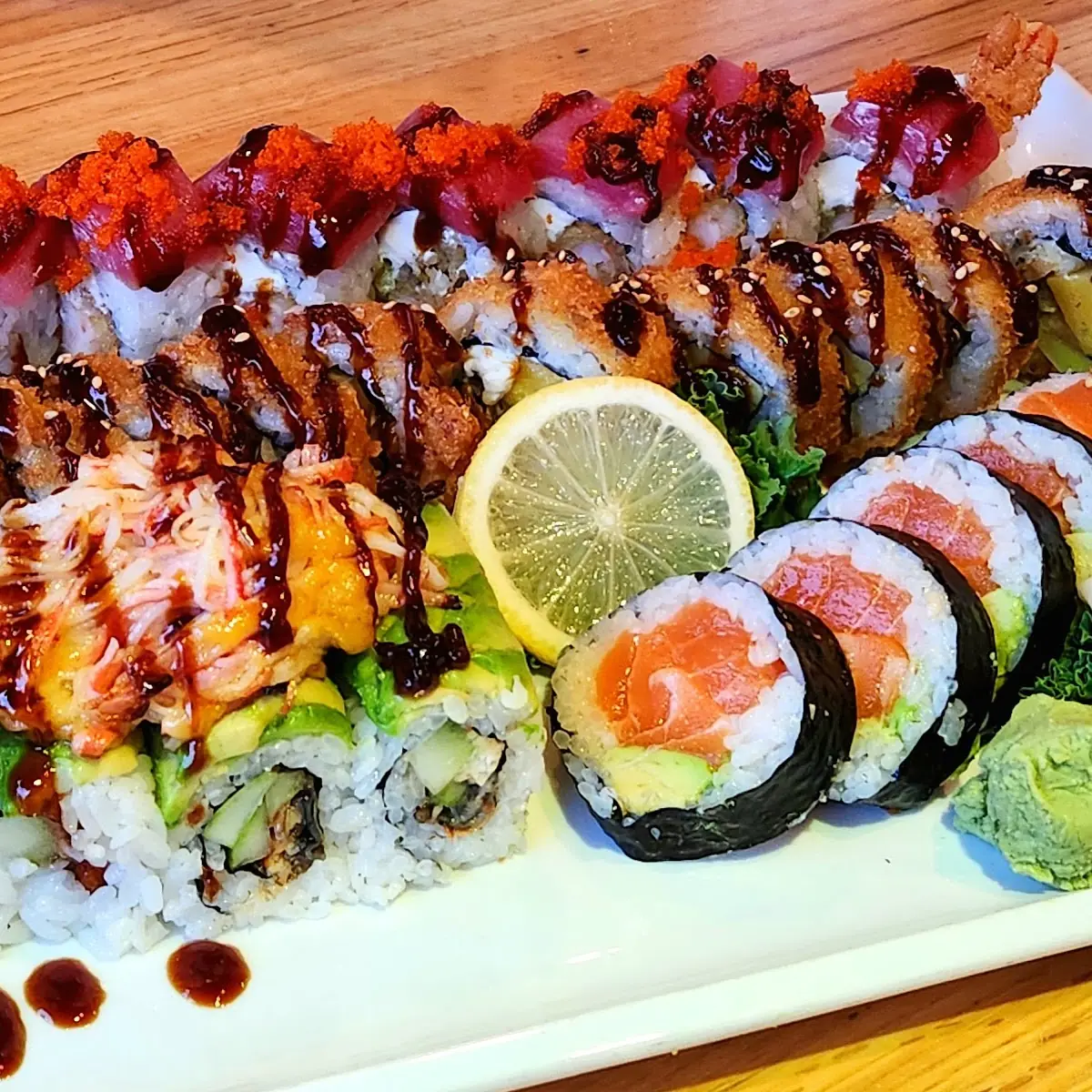 Assorted Sushi Rolls