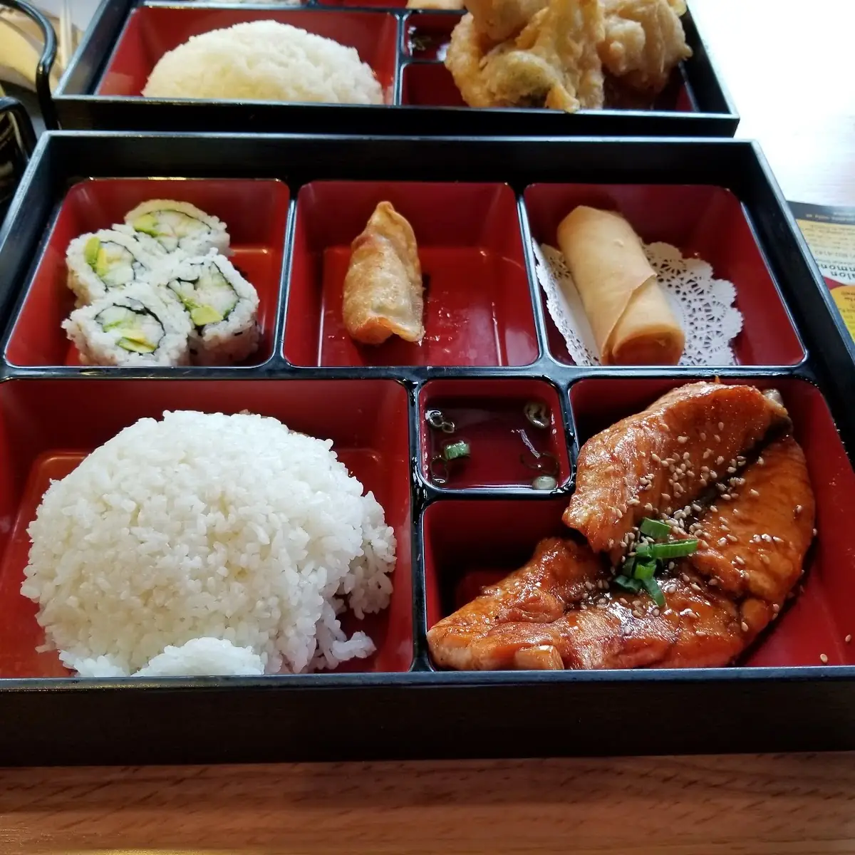 Sesame Chicken Bento Box