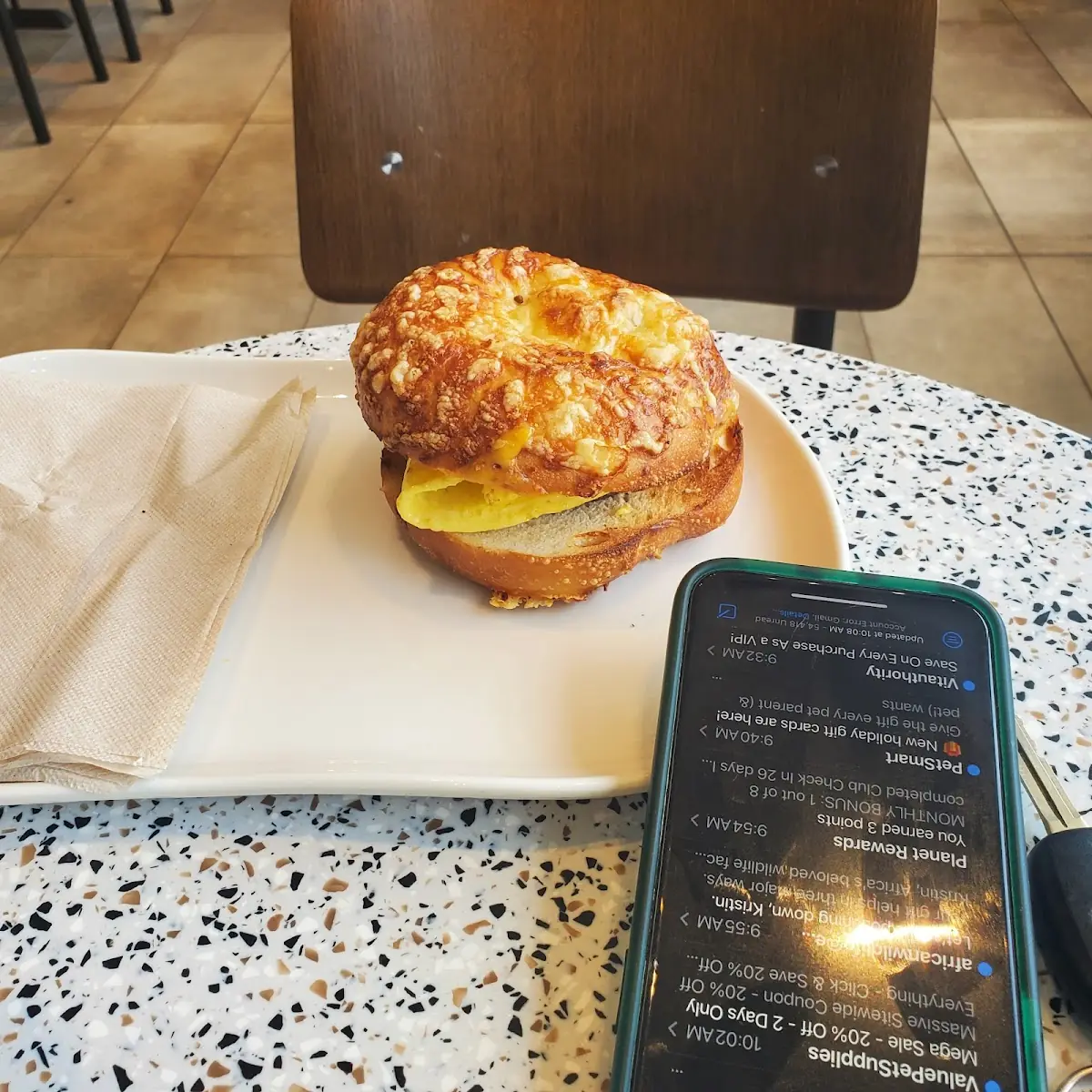 Egg Bagels