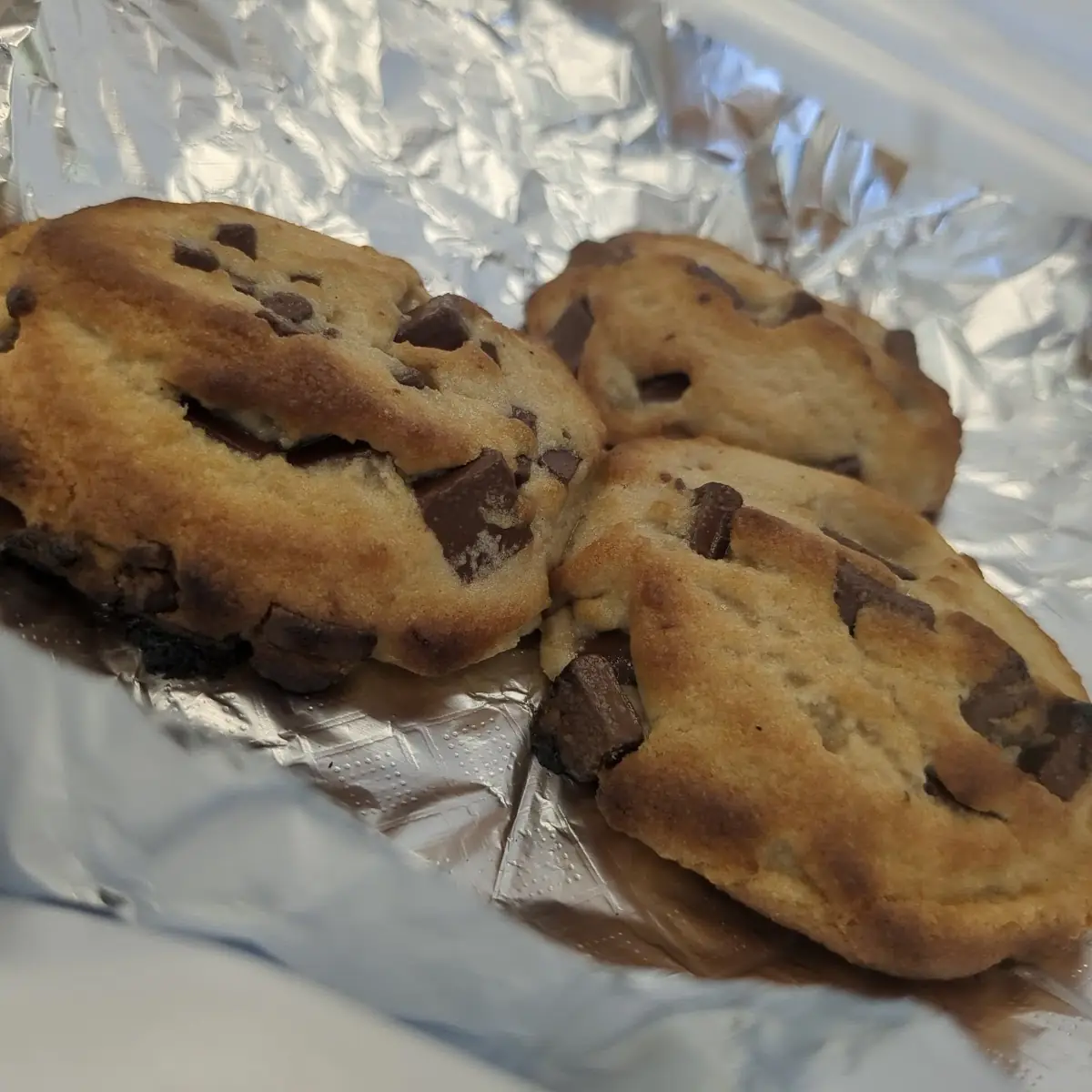 Half Baked Chocolate Chip Cookies