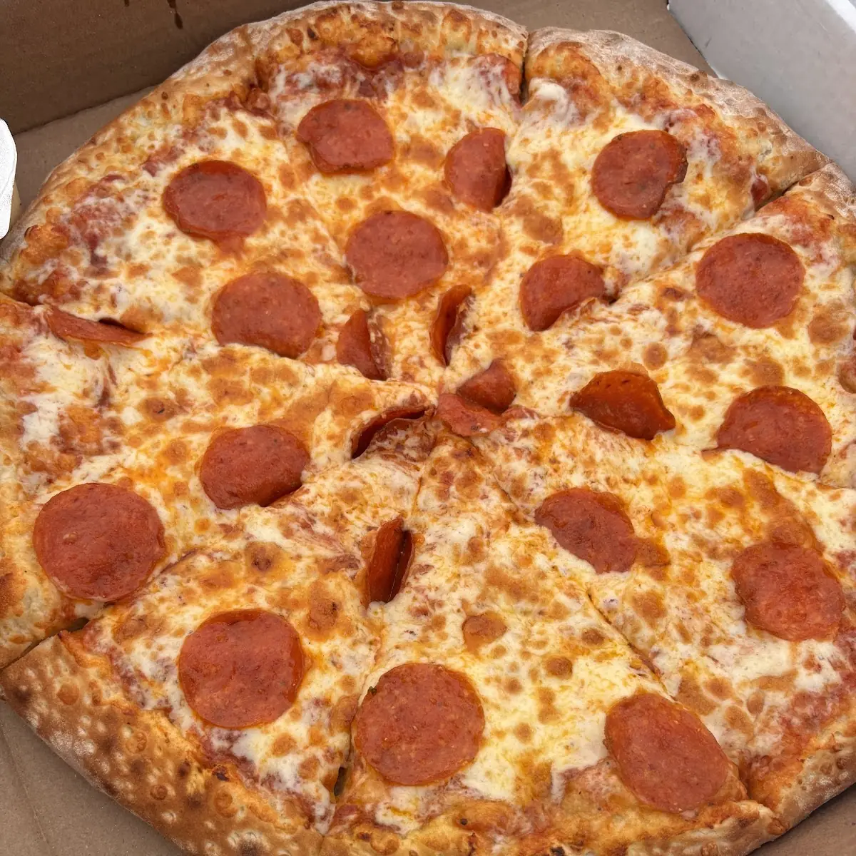 New York Thin Pepperoni Pizza