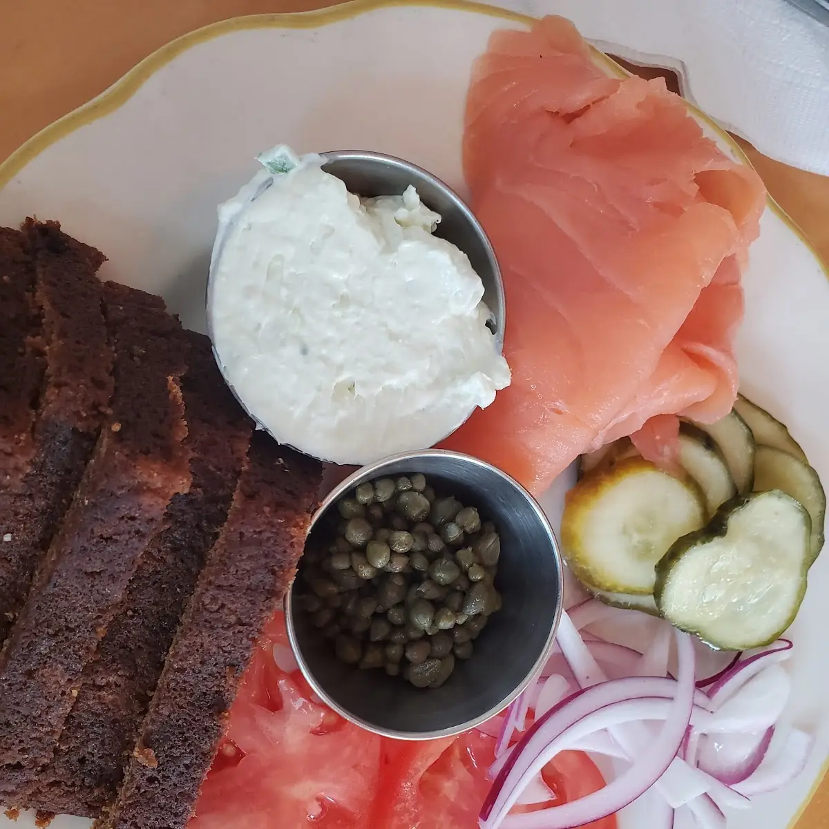 Smoked Salmon Plate