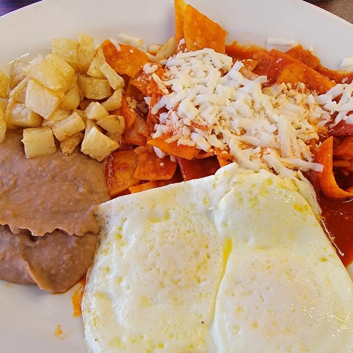 Chilaquiles Rojos