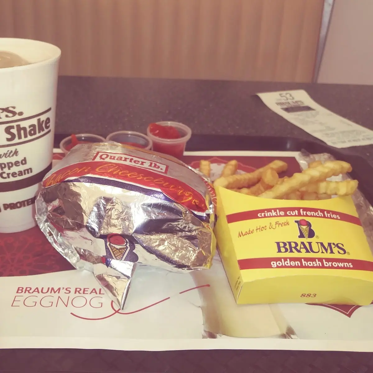 Bacon Cheeseburger Combo