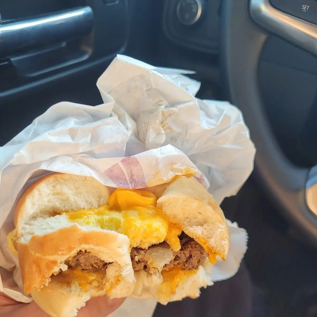 Steak Egg Cheese Bagel