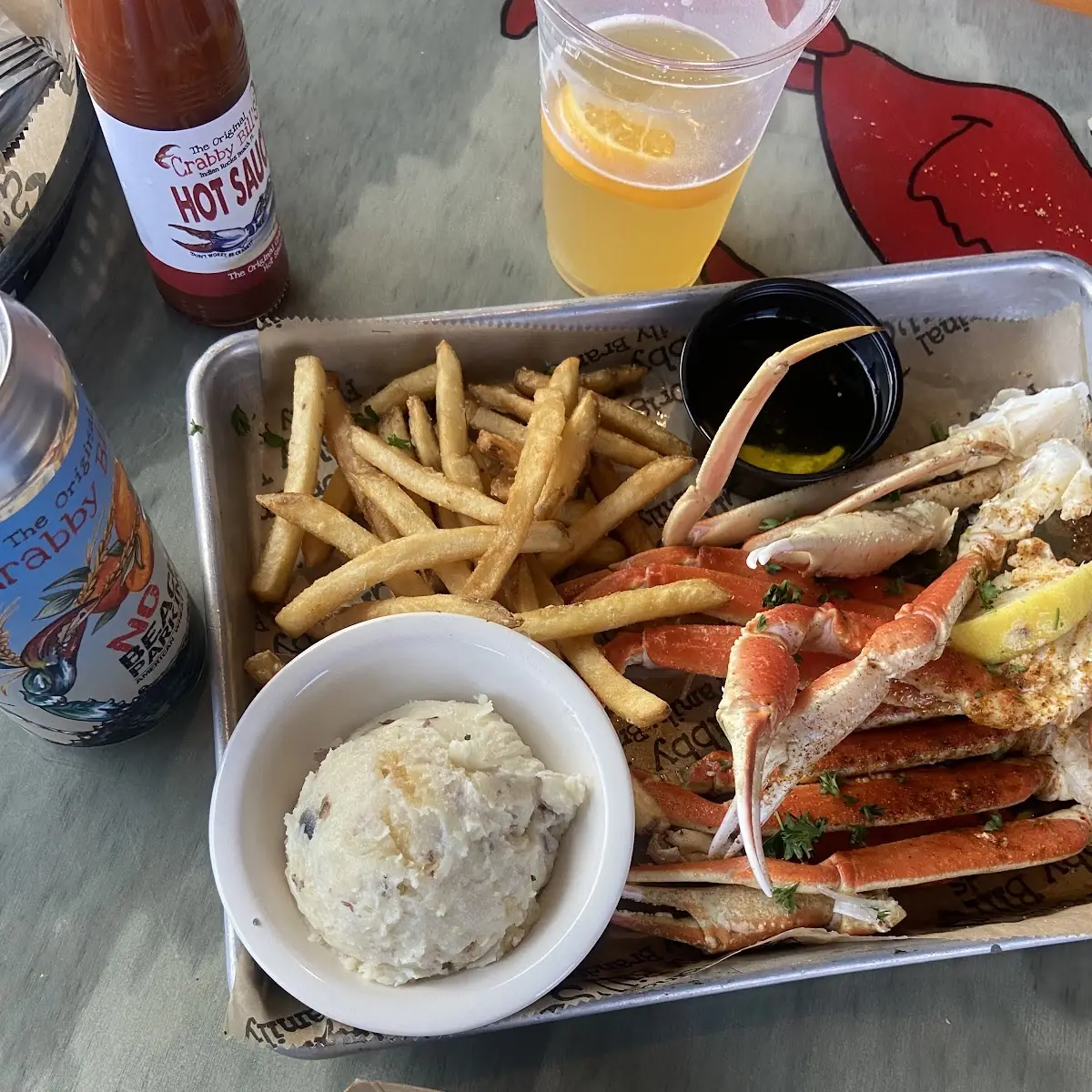 Fire Roasted Snow Crab