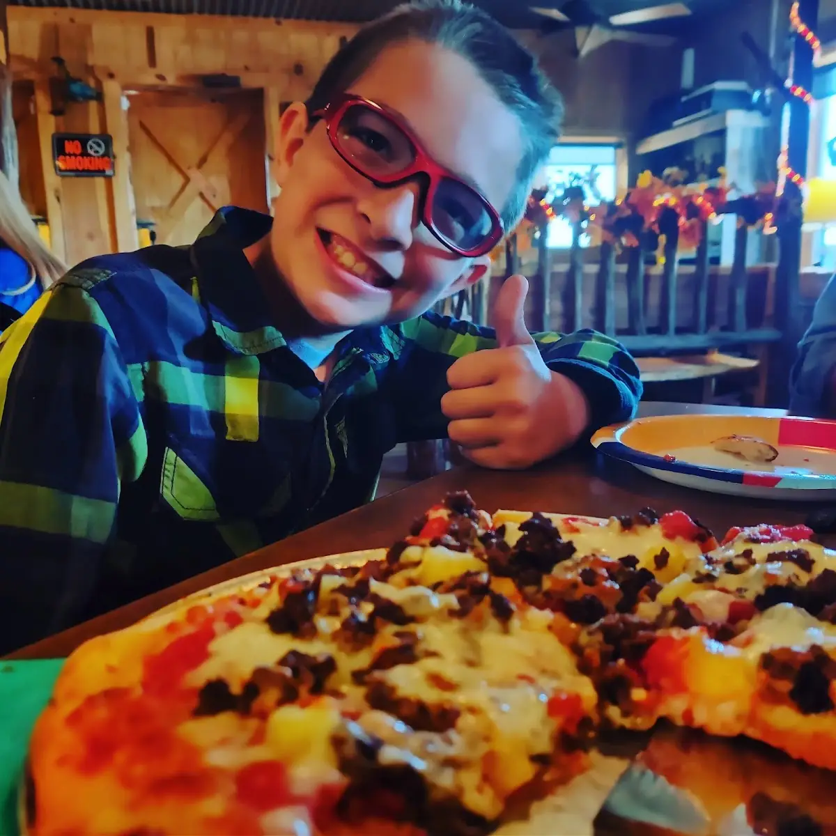 Axis Deer Meat Pizza