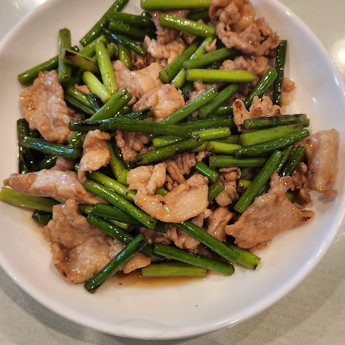 Braised Pork with Snap Beans