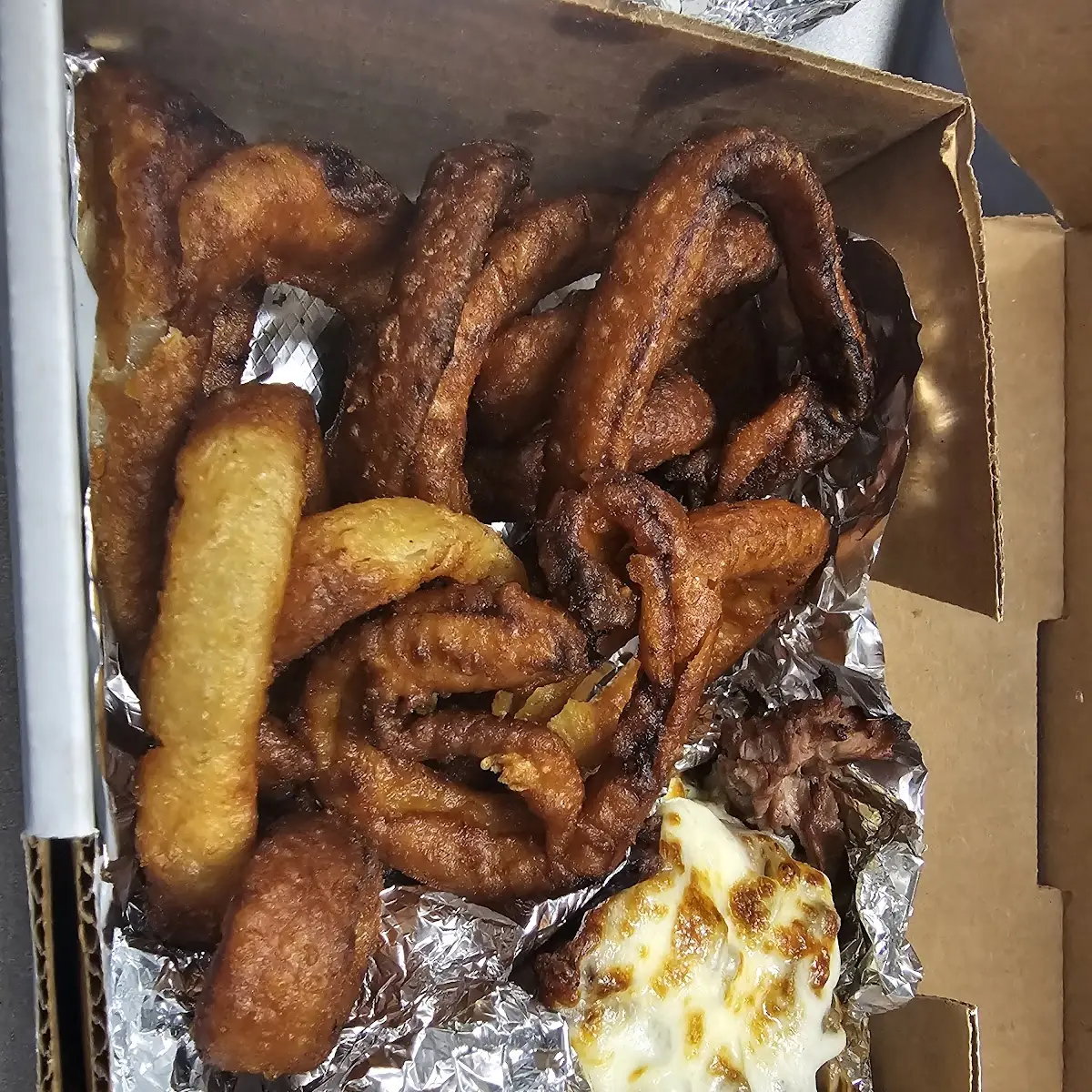 Onion Rings Italian Beef
