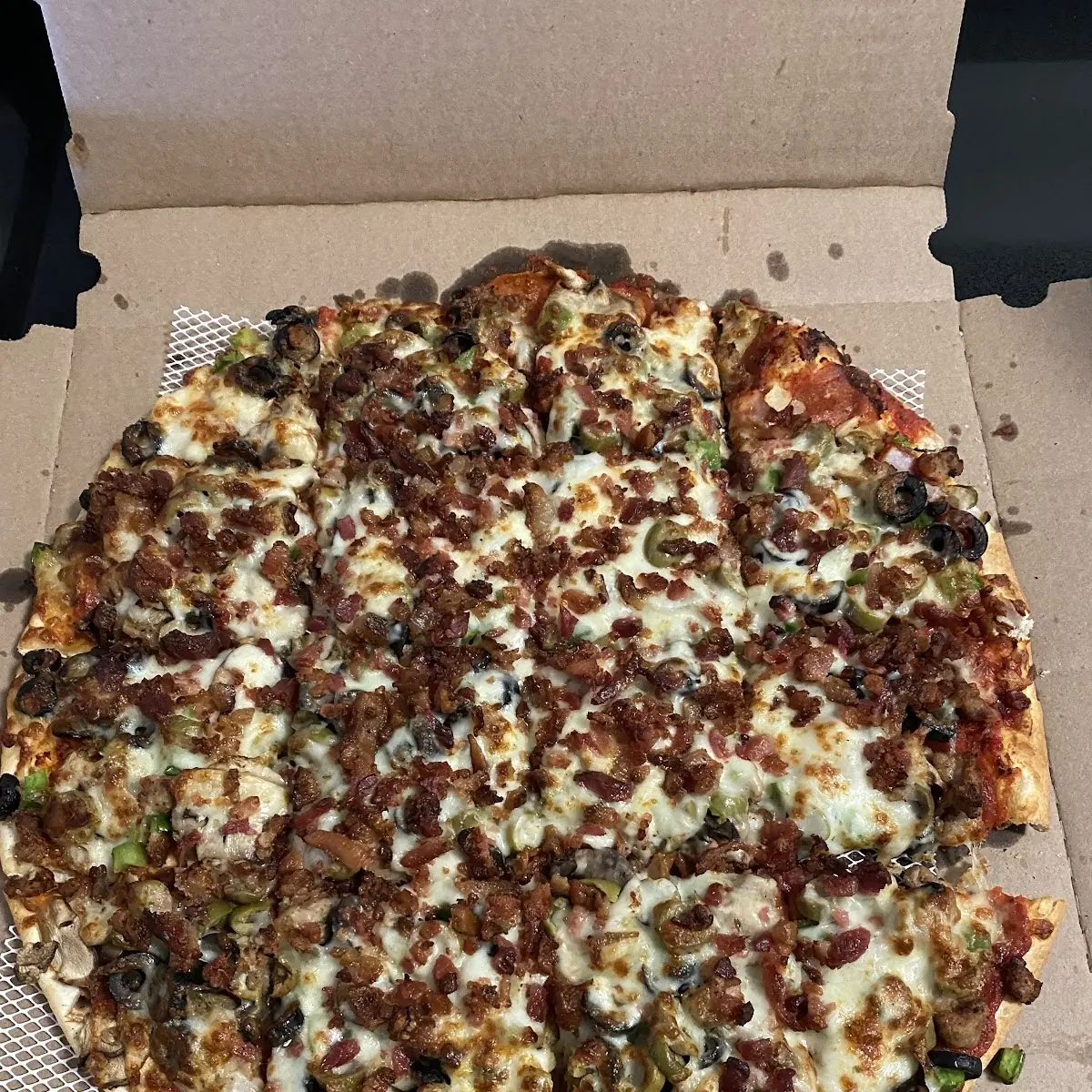 Pepperoni Ground Beef Pineapple Mushroom