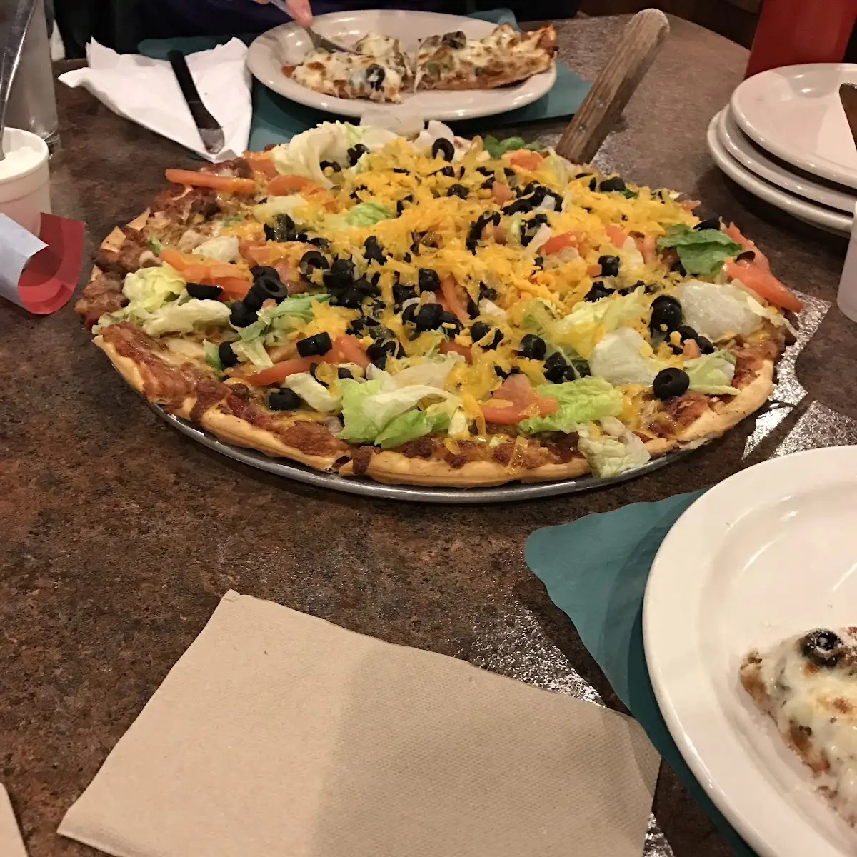 Taco Pizza Thin Crust