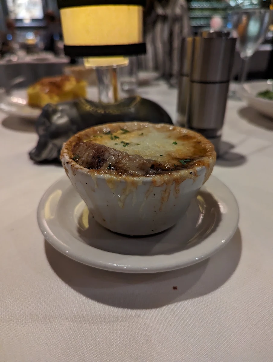 Baked French Onion Soup, Morton's The Steakhouse