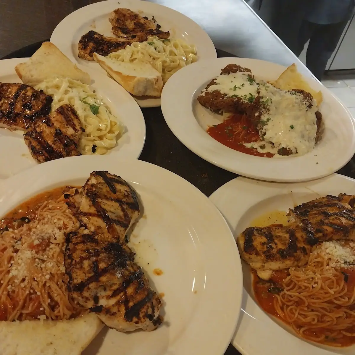 Grilled Chicken Tomato Basil Pasta