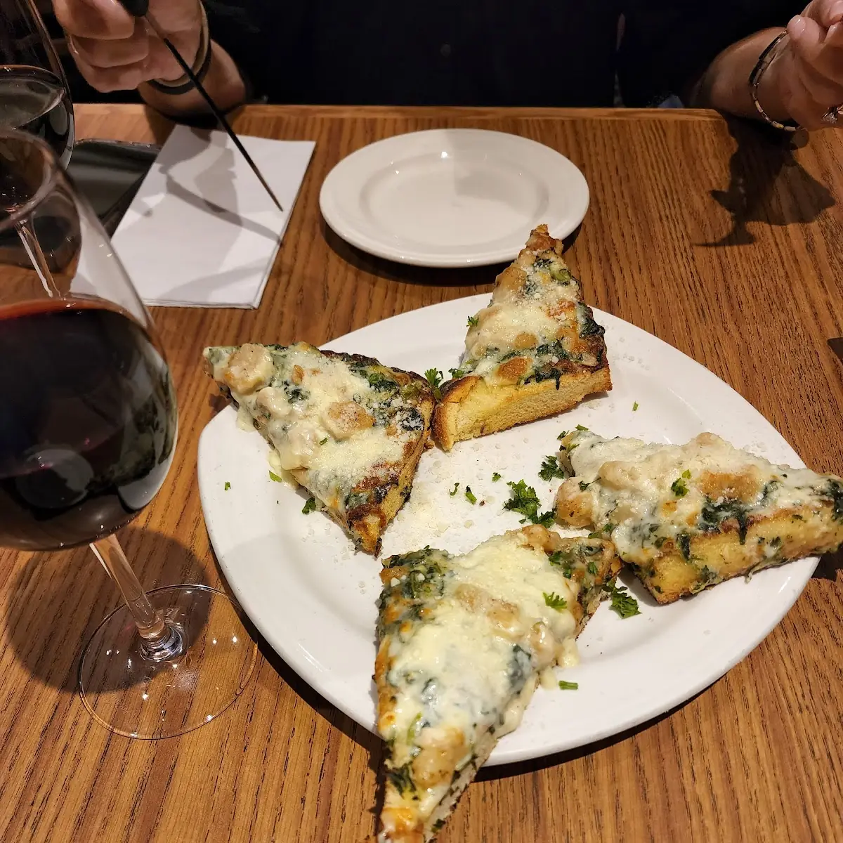Spinach and Artichoke Bread Sticks