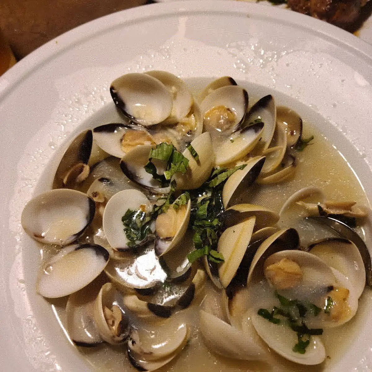 Steamed Clams