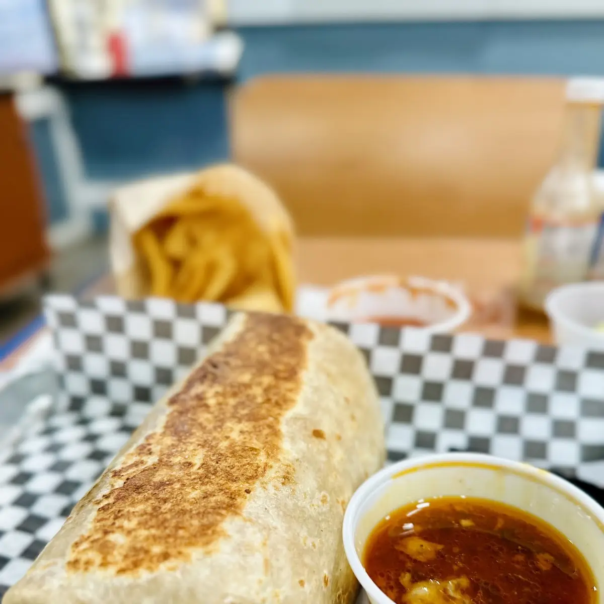 Ground Beef Burrito
