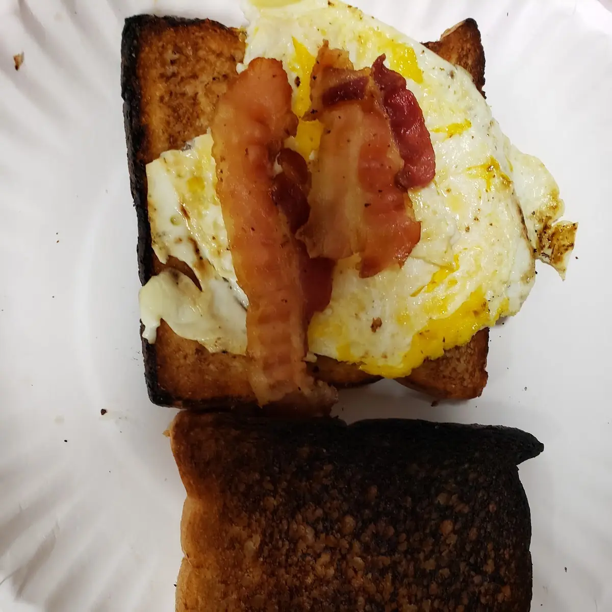 One Breakfast Toast Sandwich Combo