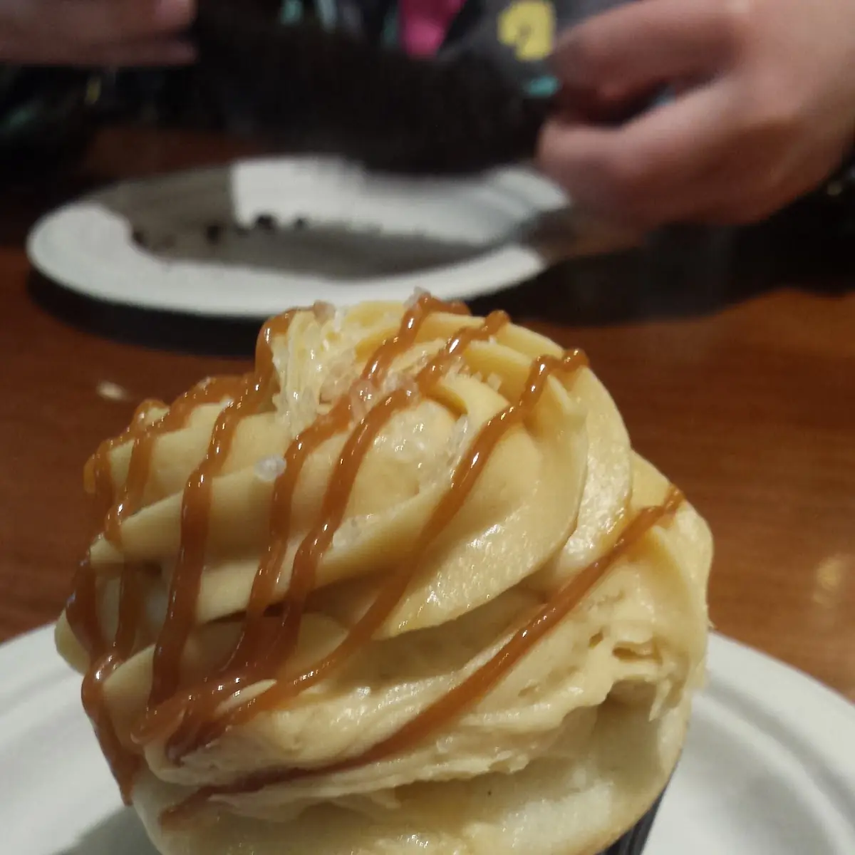 Salted Caramel Cupcake